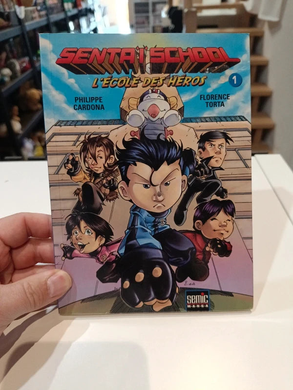 Sentaï school tome 1 Manga Family Store