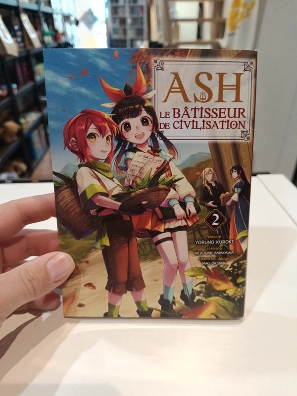 Ash le bâtisseur de civilisation tome 2 Manga Family Store