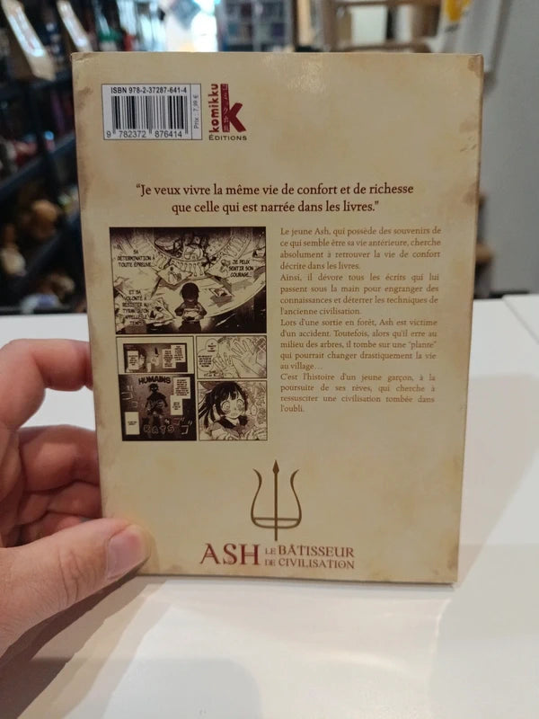 Ash le bâtisseur de civilisation tome 2 Manga Family Store