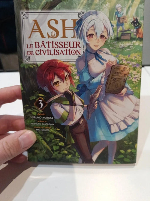 Ash le bâtisseur de civilisation tome 3 Manga Family Store