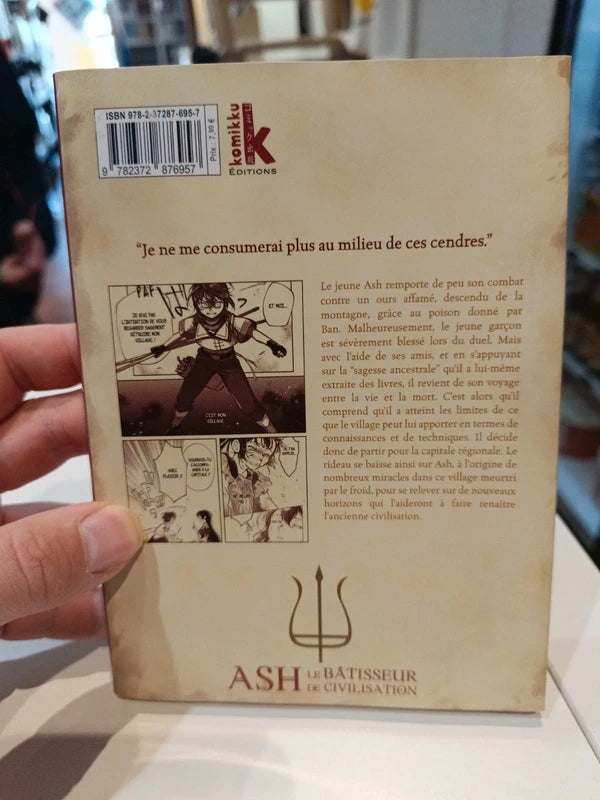Ash le bâtisseur de civilisation tome 4 Manga Family Store