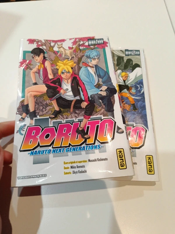 Boruto tome 1 et 2 Manga Family Store