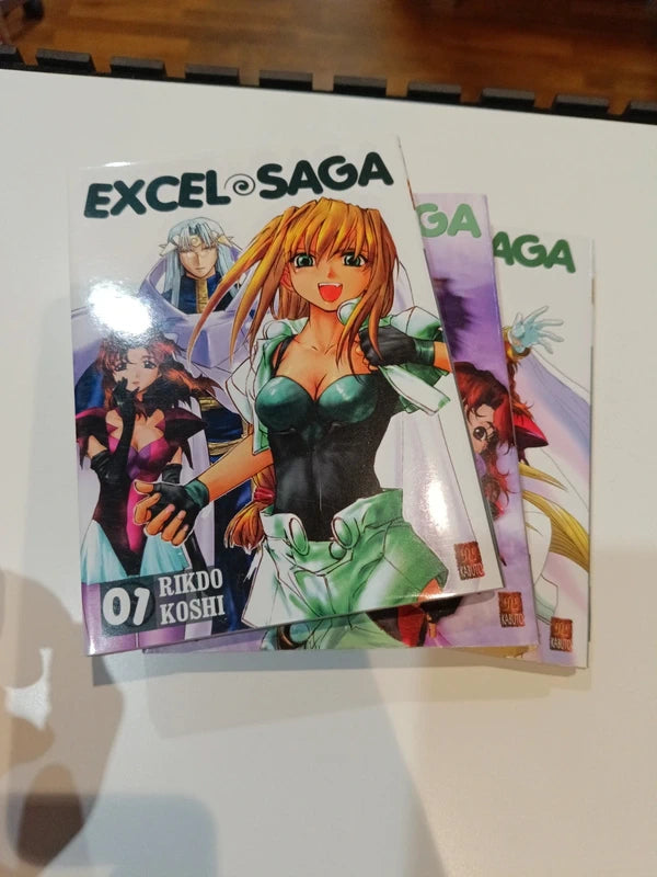 Excel Saga tome 1,2 et 3 Manga Family Store