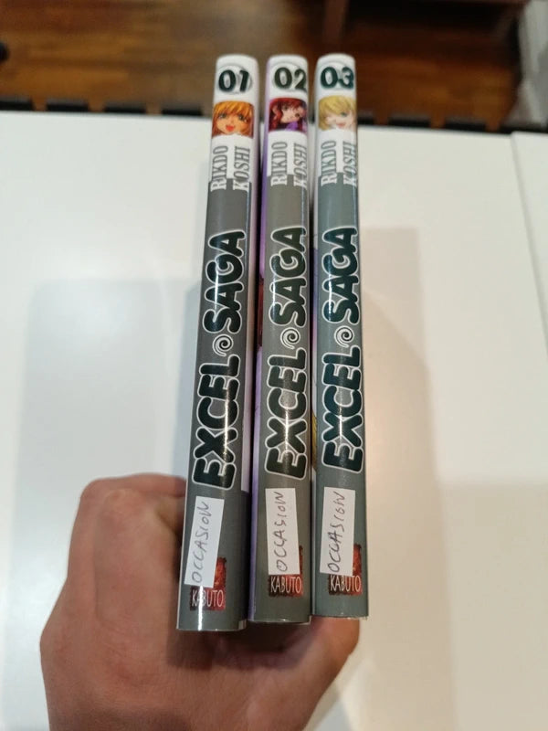 Excel Saga tome 1,2 et 3 Manga Family Store