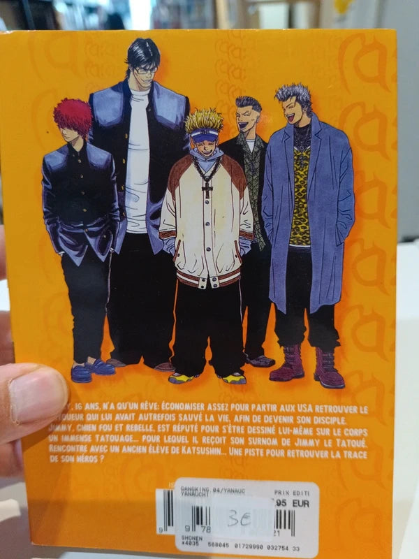Gang king tome 4 Manga Family Store