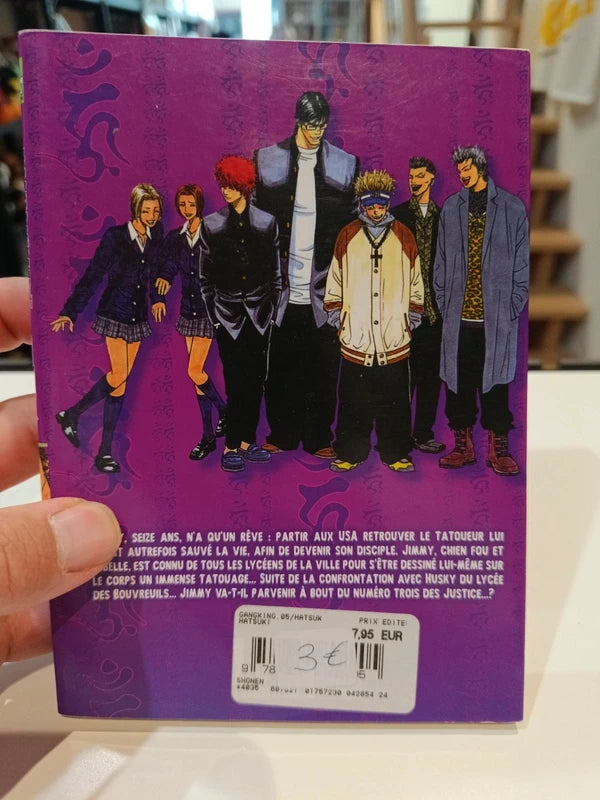 Gang king tome 5 Manga Family Store