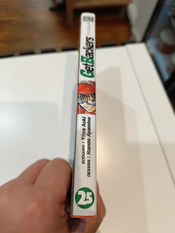 Get backers tome 25 Manga Family Store