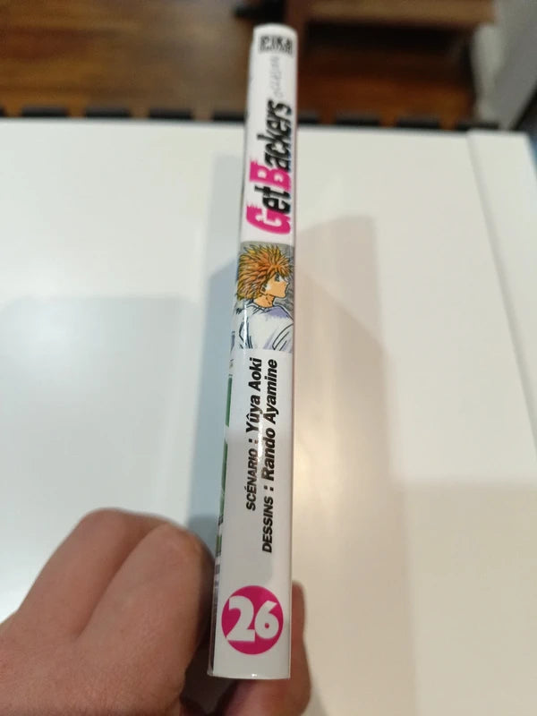 Get backers tome 26 Manga Family Store