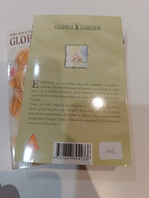 Global garden tome 1,2 et 3 Manga Family Store