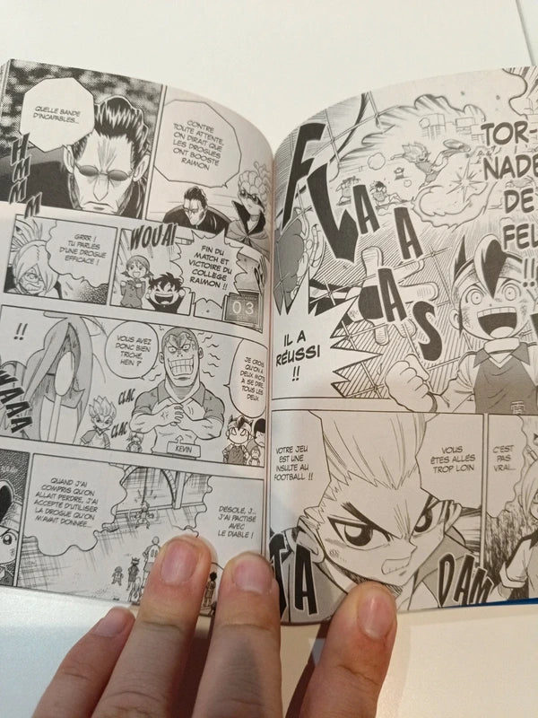 Inazuma eleven tome 3 Manga Family Store