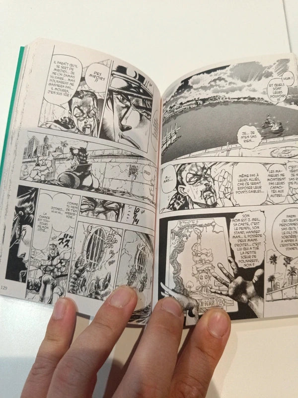 Jojo's bizarre adventure Stardust crusaders tome 3 Manga Family Store