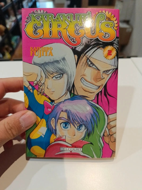 Karakuri circus tome 2 Manga Family Store