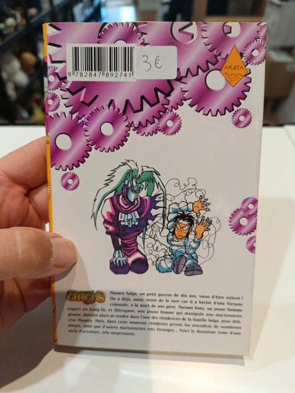 Karakuri circus tome 2 Manga Family Store