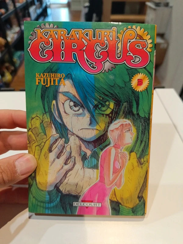 Karakuri circus tome 3 Manga Family Store