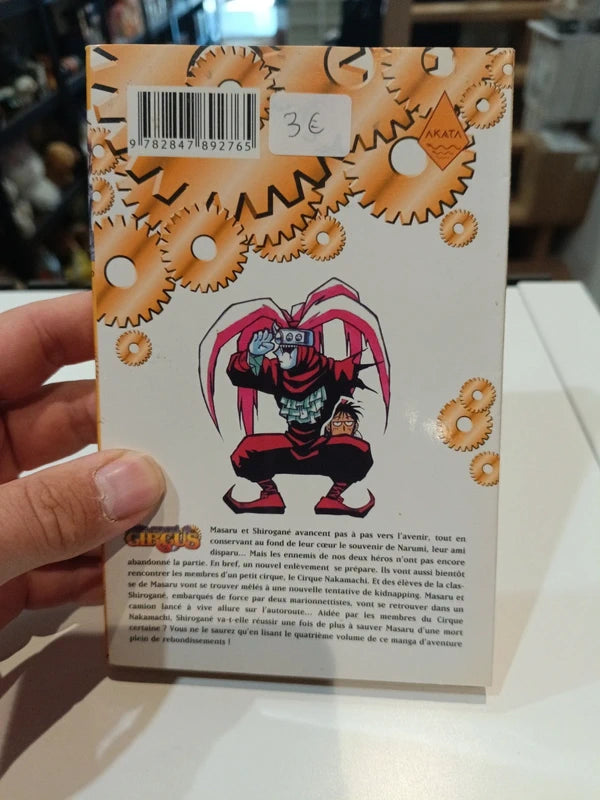Karakuri circus tome 4 Manga Family Store