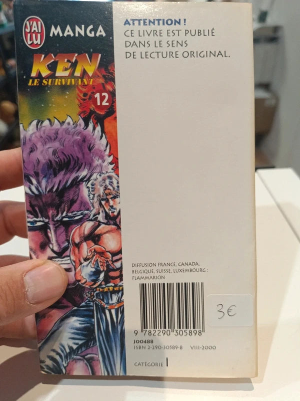 Ken le survivant tome 12 édition J'ai lu Manga