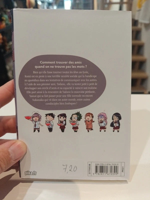 Komi cherche ses mots tome 2 Manga Family Store