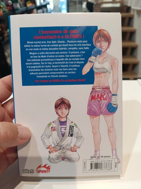 MMA Mixed Martial Artists tome 3 Manga Family Store