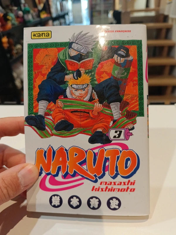 Naruto tome 3 Manga Family Store