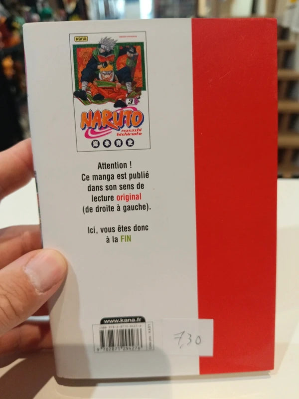 Naruto tome 3 Manga Family Store