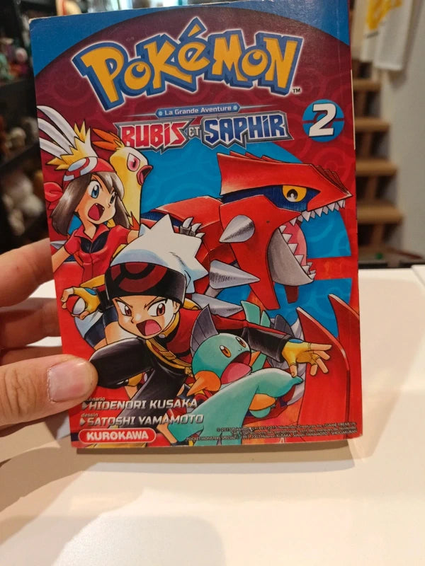 Manga Pokémon Rubis et Saphir tome 2 Manga Family Store