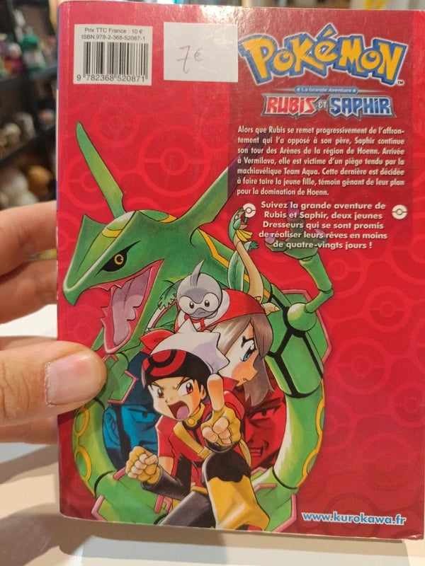 Manga Pokémon Rubis et Saphir tome 2 Manga Family Store
