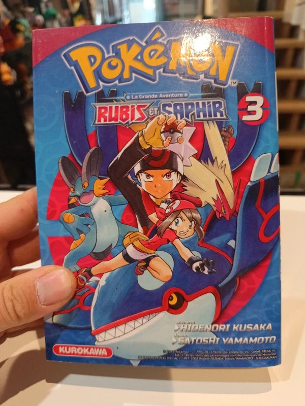 Pokémon Rubis et Saphir tome 3 Manga Family Store