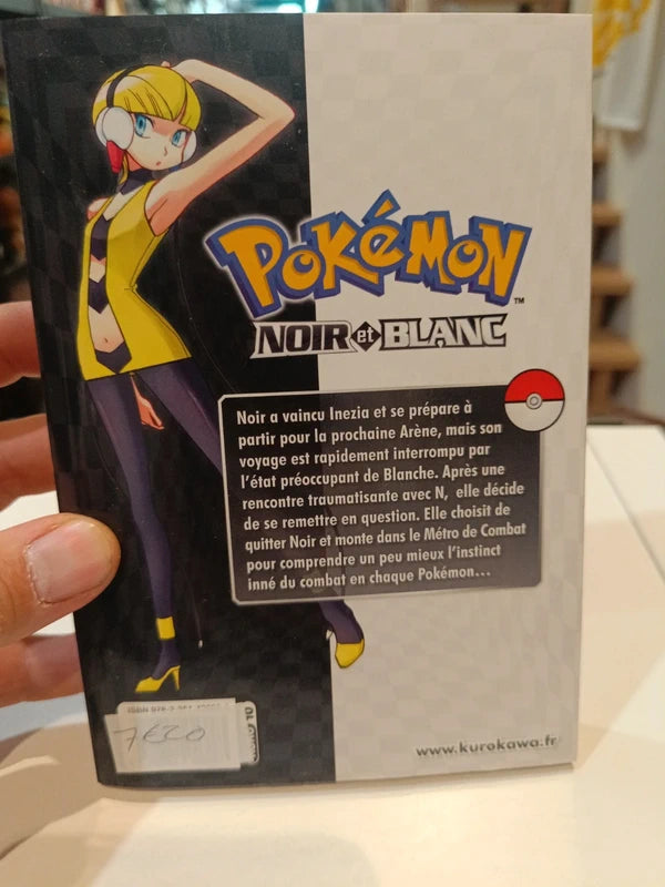 Manga Pokémon noir et blanc tome 4 Manga Family Store