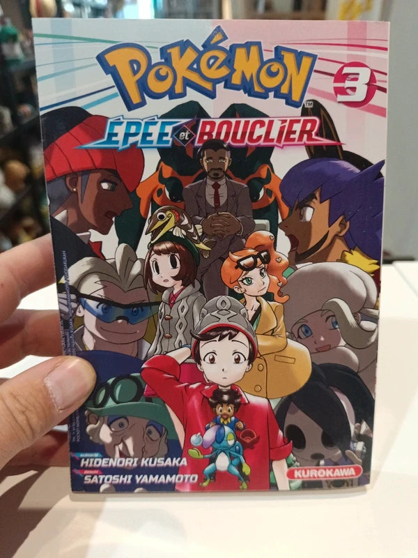 Manga Pokémon épée et bouclier tome 3 Manga Family Store