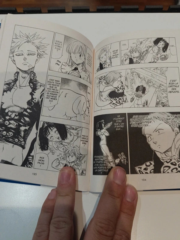 Seven deadly sins tome 3 Manga Family Store