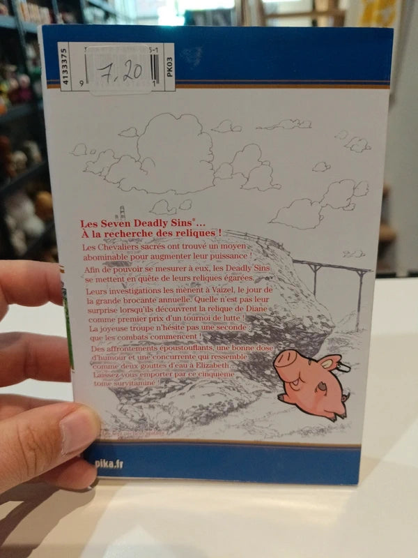 Seven deadly sins tome 5 Manga Family Store