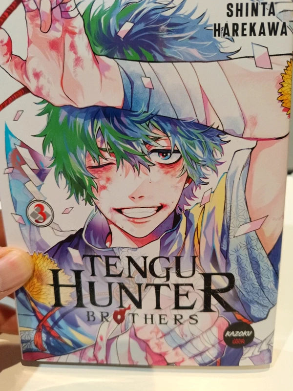 Tengu hunter brothers tome 3 Manga Family Store