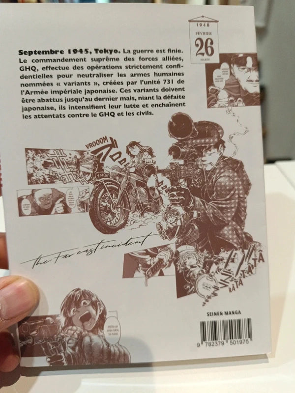 The far east incident tome 2 Manga Family Store