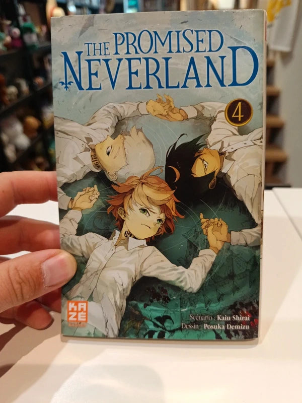 The promised neverland tome 4 Manga Family Store