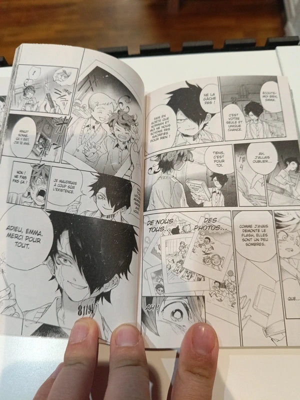 The promised neverland tome 4 Manga Family Store