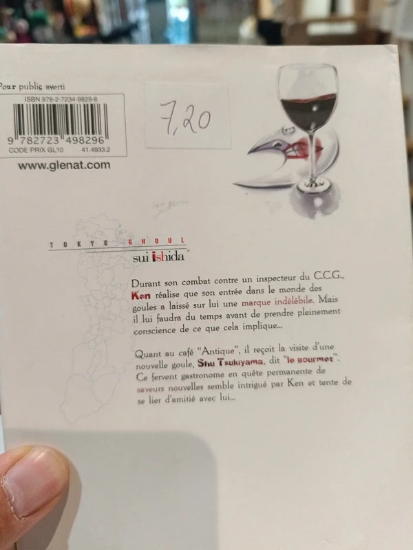 Tokyo ghoul tome 4 Manga Family Store