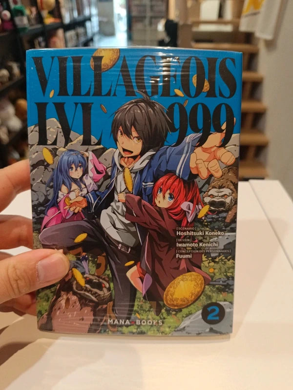 Villageois LVL 999 tome 2 Manga Family Store
