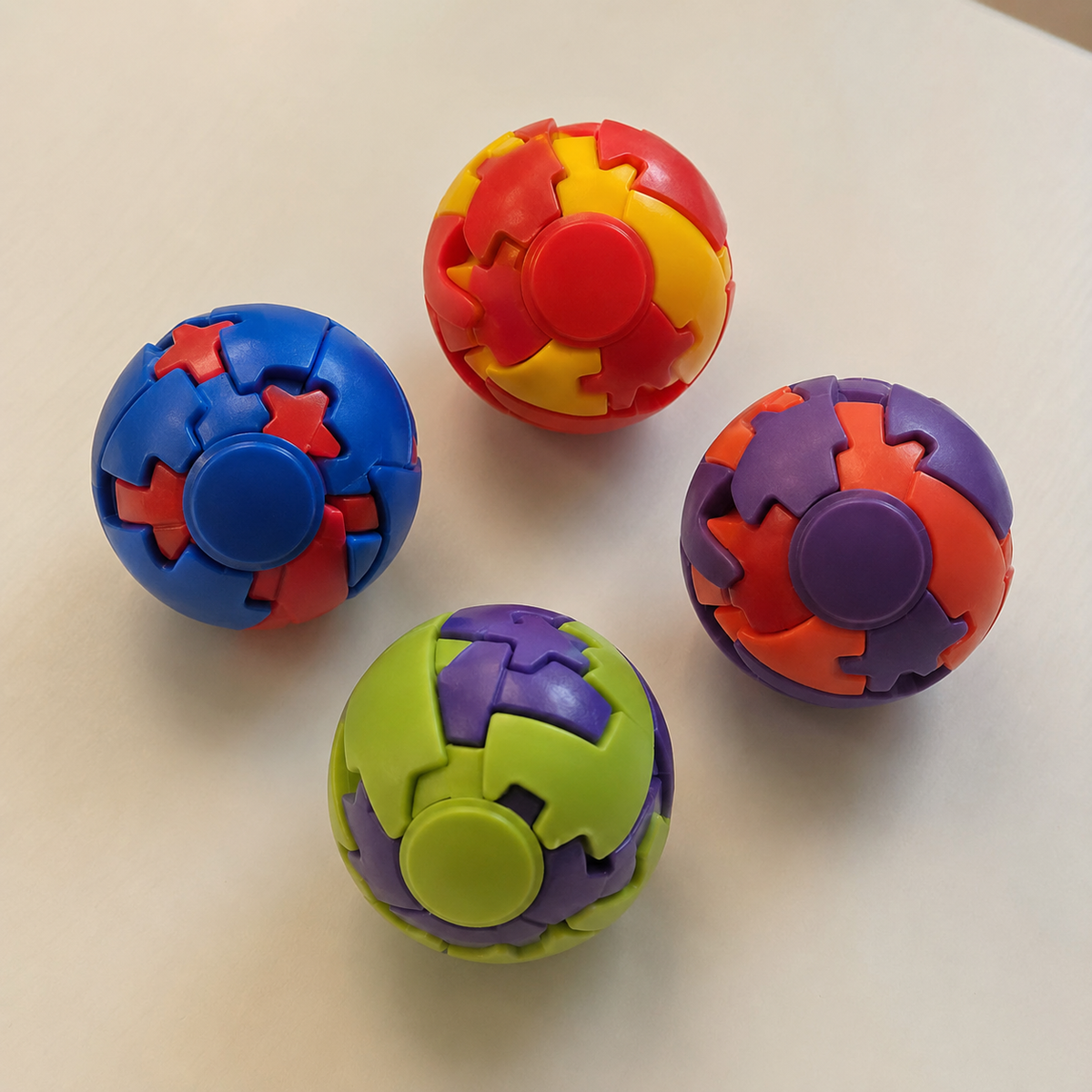 Fidget Ball transformable – Balle anti-stress à manipuler Manga Family Store