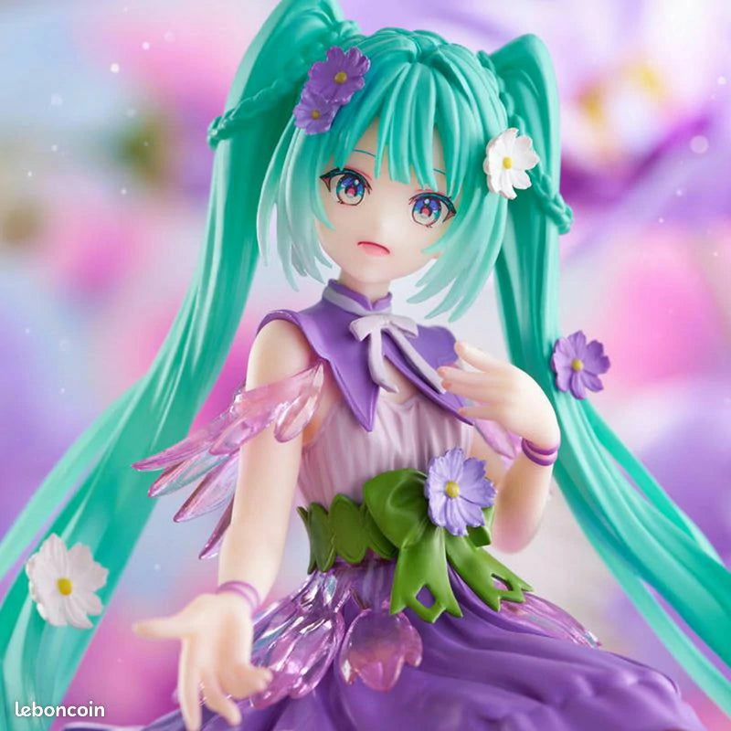 Furyu Noodle Stopper - Hatsune Miku – Flower Fairy Cosmos (Purple Color) Manga Family Store