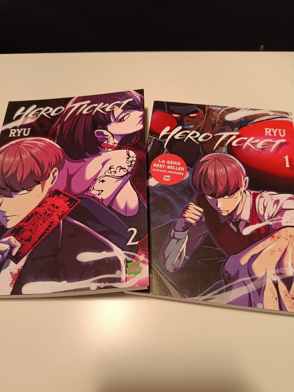 Hero Ticket tome 1 et 2 Manga Family Store