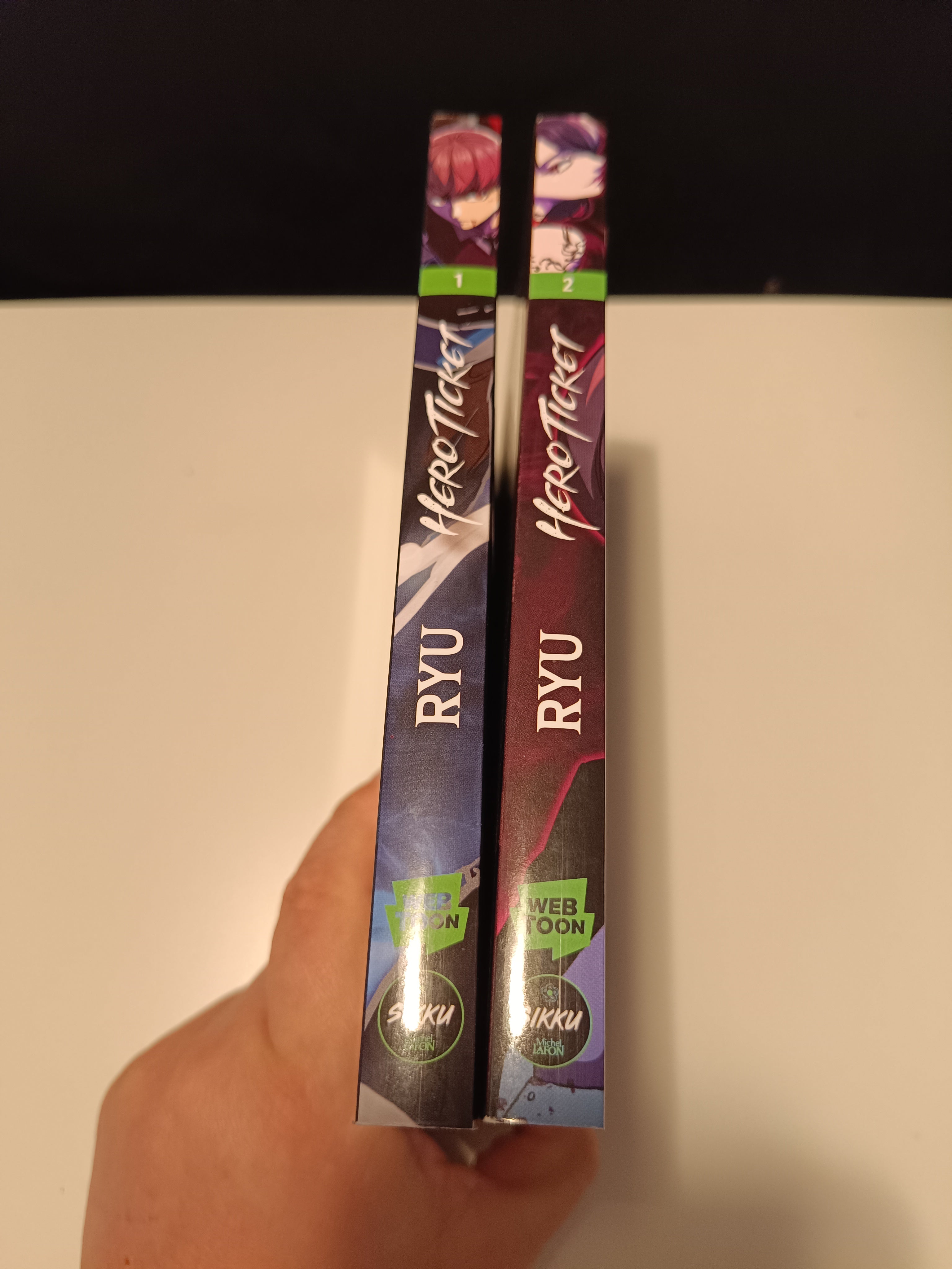 Hero Ticket tome 1 et 2 Manga Family Store