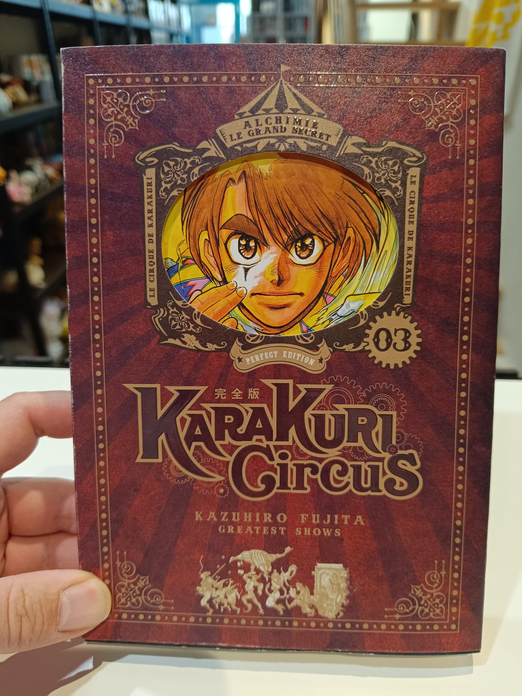 Karakuri Circus tome 03 Perfect édition Manga Family Store