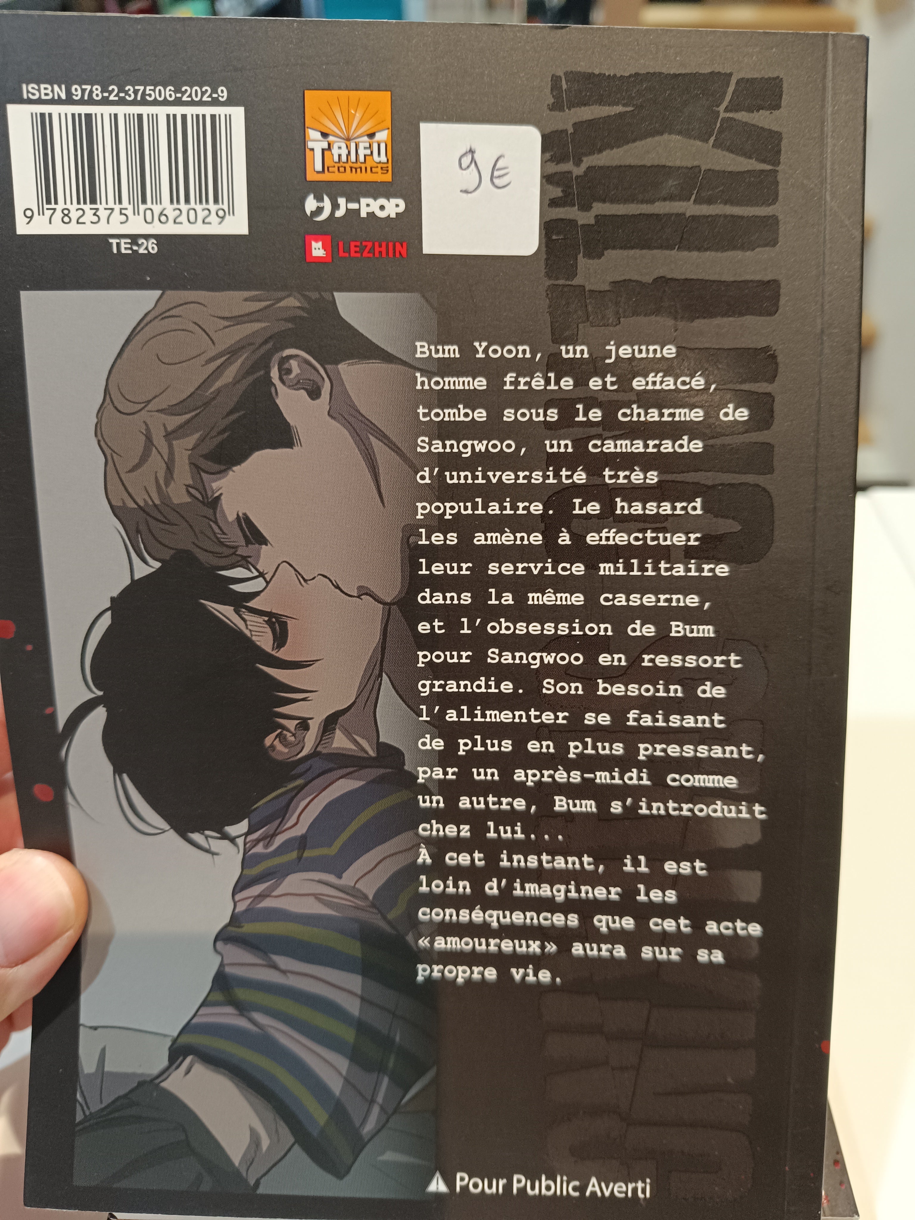 Killing Stalking tome 1 à 4 Manga Family Store