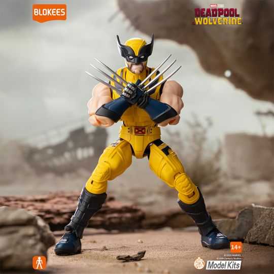 Blokees Marvel – Wolverine (Model Kit à assembler) Manga Family Store