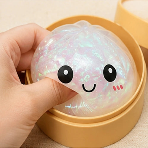 Bao Squishy Glitter – Édition Pailletée Kawaii Manga Family Store