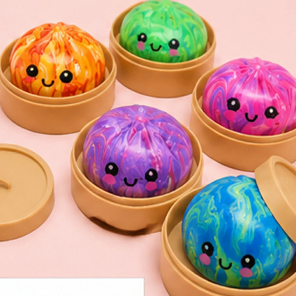 Squishy Mystère Marble Sugar – Édition Marbrée Kawaii