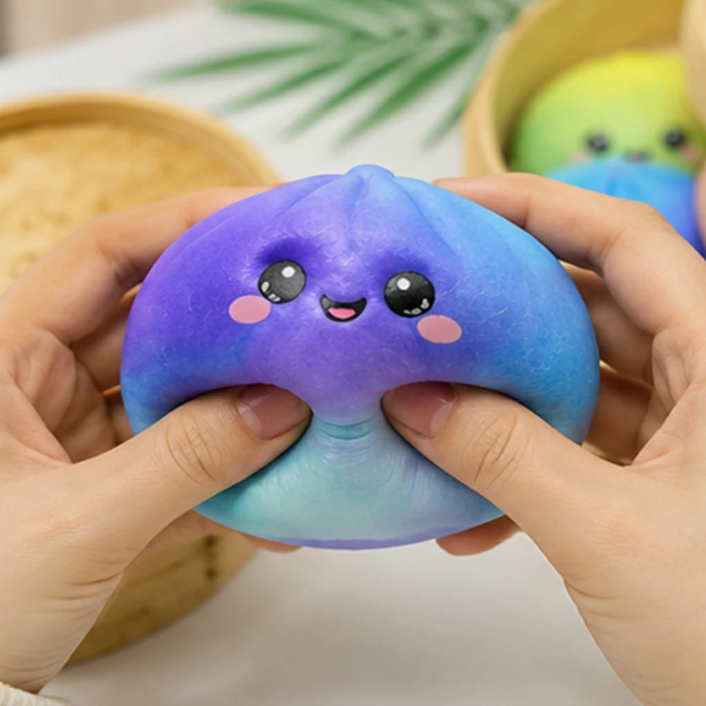 Squishy Bao Arc-en-ciel Kawaii