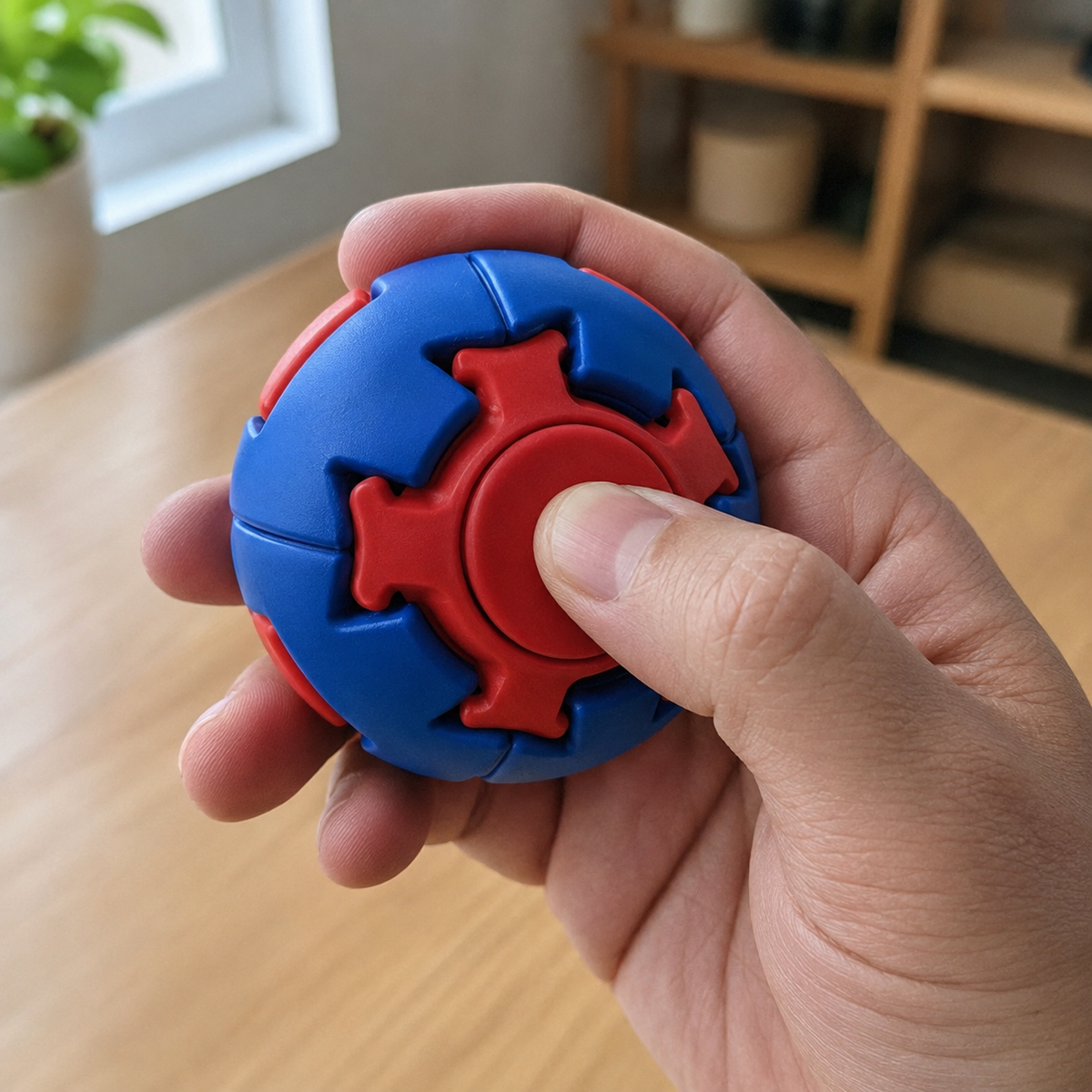 Fidget Ball transformable – Balle anti-stress à manipuler Manga Family Store