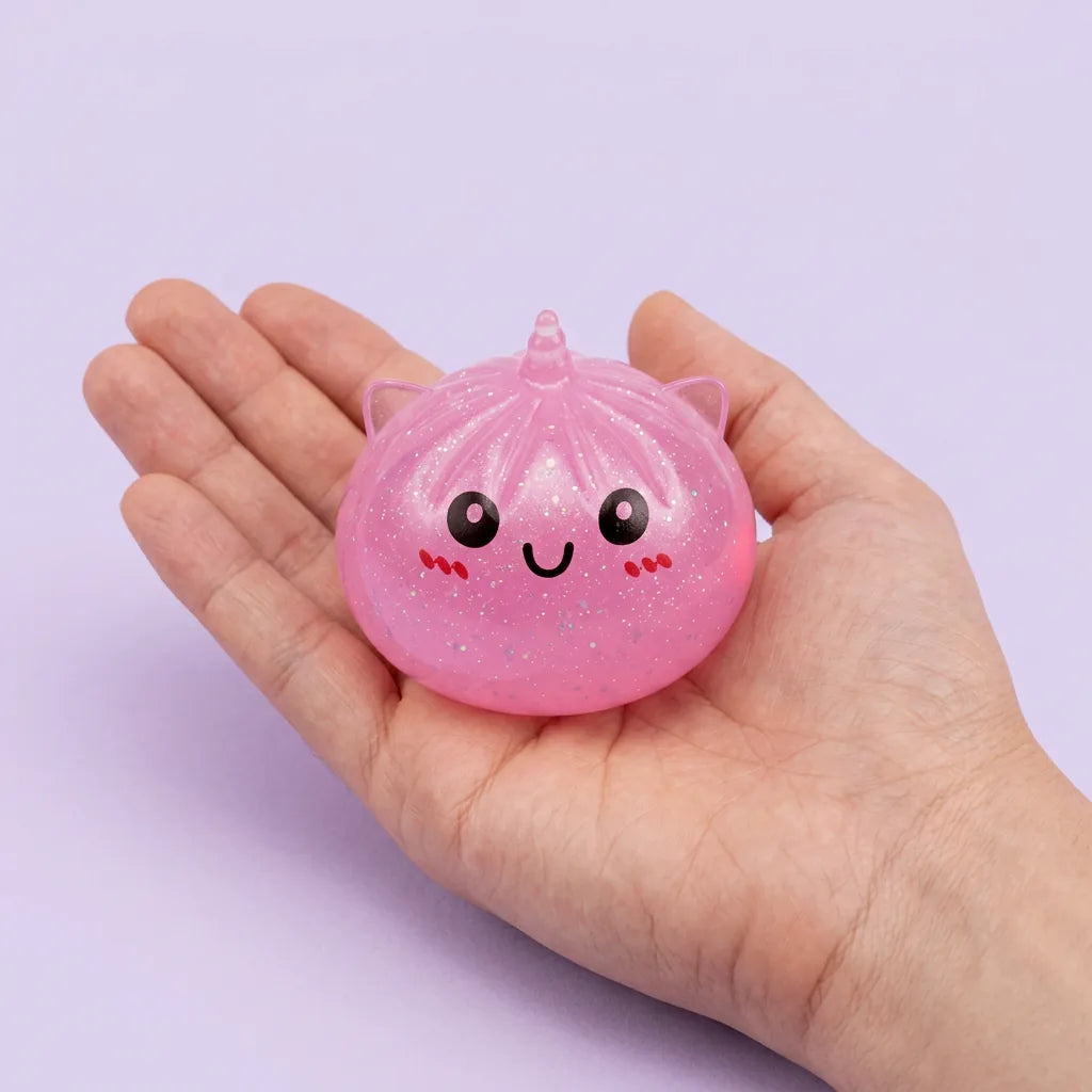 Mini Squishy Dumpling Licorne Mystère – Antistress Kawaii Manga Family Store