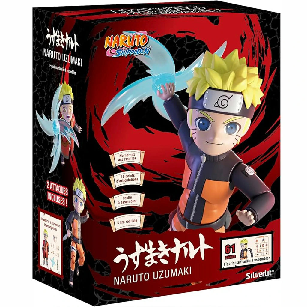 Silverlit - Hero Builder - Maquette Articulé Naruto Manga Family Store
